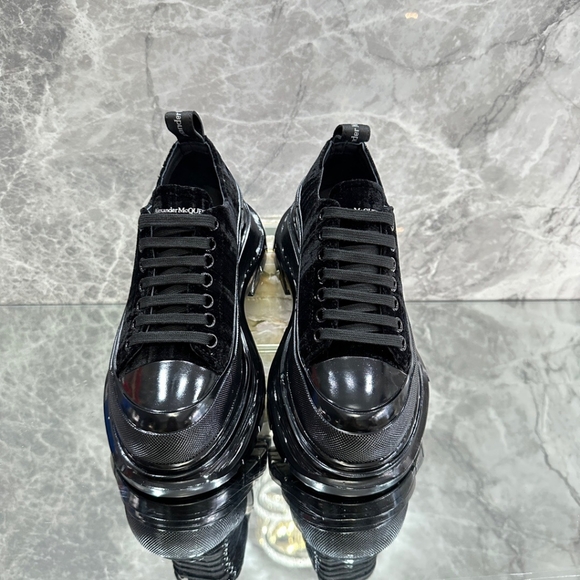 Alexander McQueen Women's Black Sneakers - Picture 6 of 8